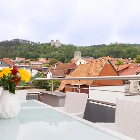 Apartment Markina: Penthaus - Burgblick Treffurt